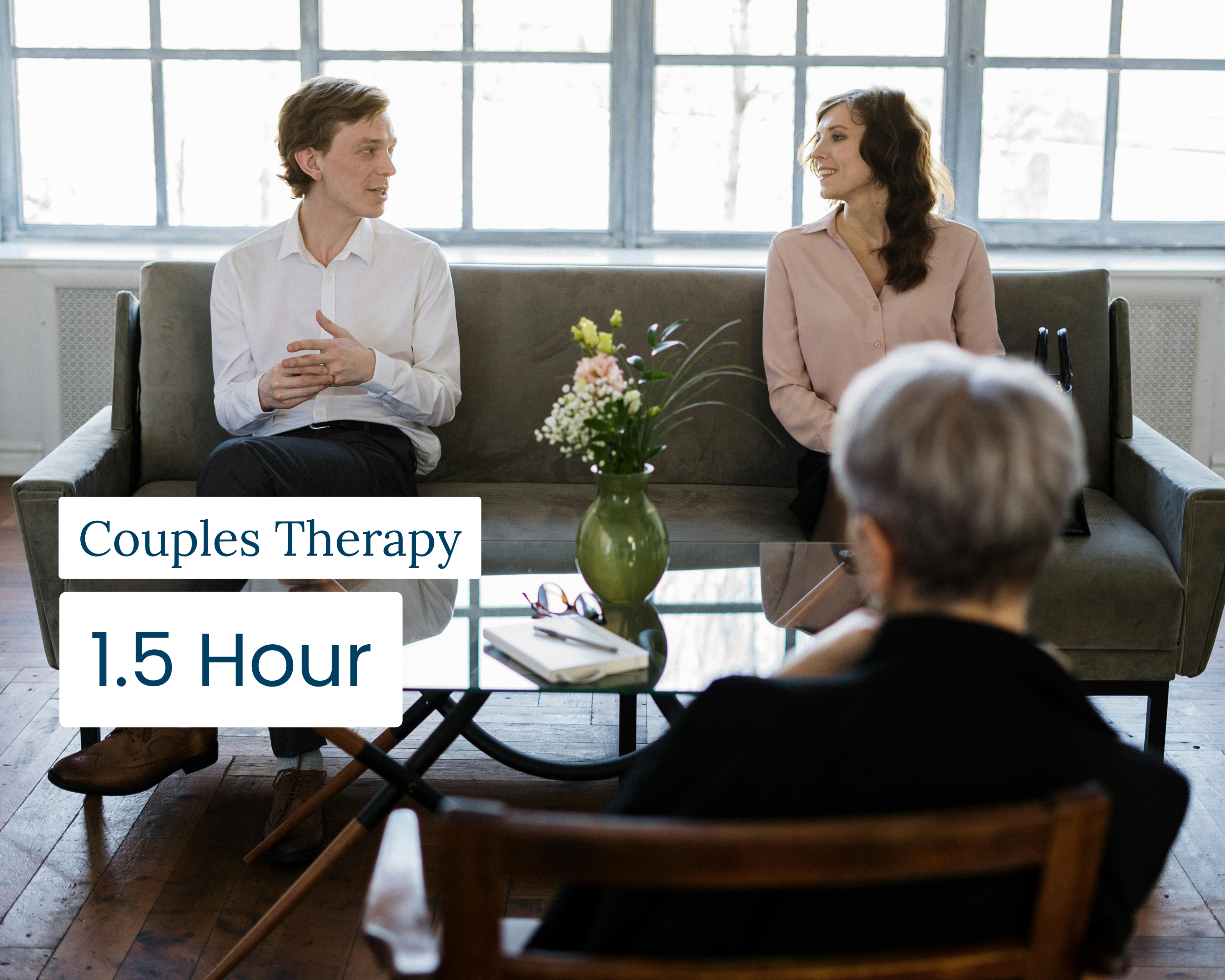 1.5 Hour Couples Therapy (Zoom)